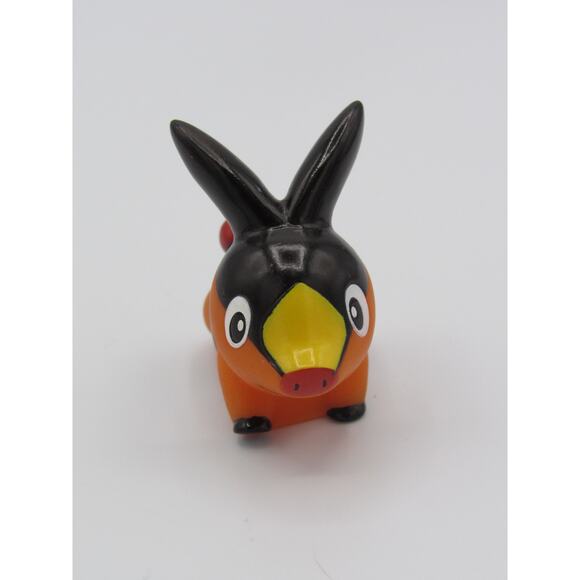 Tepig Pokemon Action Figure Nintendo Plug Bottom Figurine 1.5 Inches Unova - Picture 3 of 12